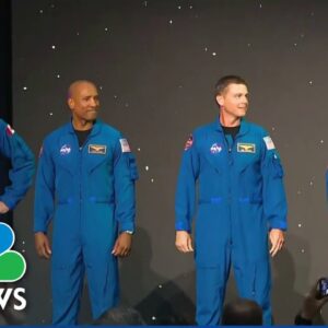 NASA reveals astronauts for Artemis II mission to orbit the moon