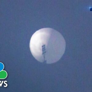 Chinese spy balloon gathered intelligence from U.S. military sites, officials say