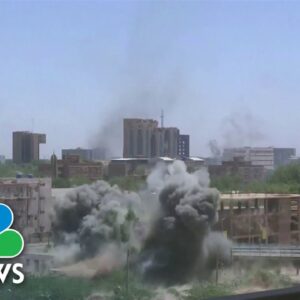 U.S. evacuates government personnel and their families from Sudan