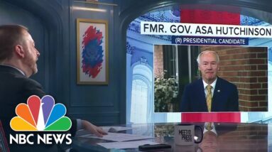 ‘I joke … that [Trump’s] campaign manager is Alvin Bragg,’ says former Republican Gov. Hutchinson
