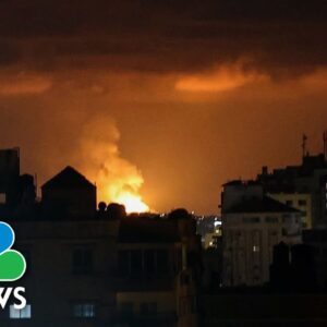 10 civilians and 3 senior Palestinian militants killed in Israeli attacks on Gaza Strip