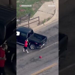 High-speed #chase in #Oklahoma ends in crash and takedown