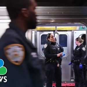 Protesters call for charges in chokehold death of man on subway