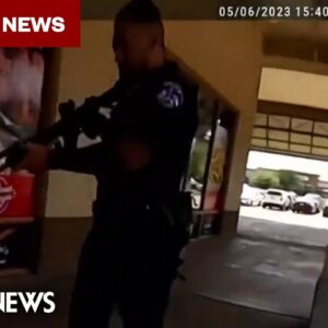 BREAKING: Police release bodycam footage of Texas mall shooting