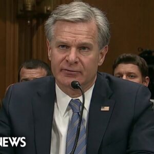 FBI director warns of growing domestic threat amid Israel-Hamas war